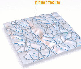 3d view of Bicho de Baixo