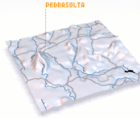 3d view of Pedra Solta