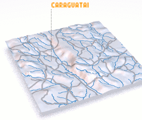 3d view of Caraguataí