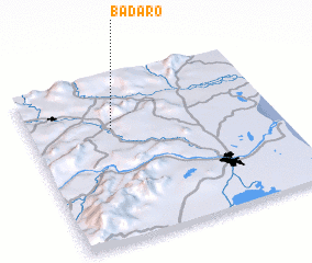 3d view of Badaró