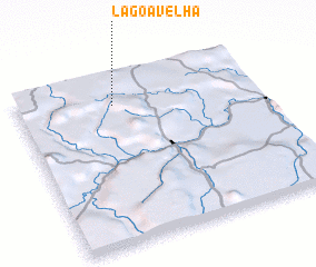 3d view of Lagoa Velha