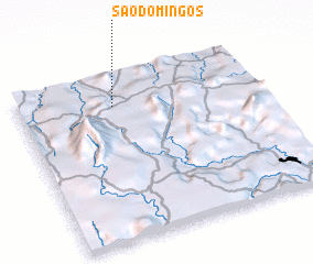 3d view of São Domingos