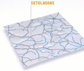 3d view of Sete Lagoas