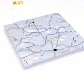 3d view of Quati