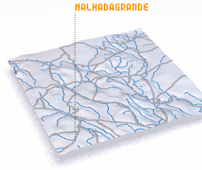 3d view of Malhada Grande