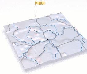 3d view of Piauí