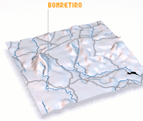 3d view of Bom Retiro