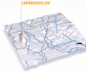 3d view of Caparaó Velho