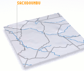 3d view of Saco do Umbu