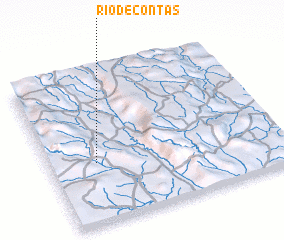 3d view of Rio de Contas