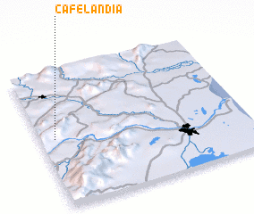 3d view of Cafelândia