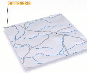 3d view of Santa Maria