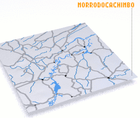 3d view of Morro do Cachimbo