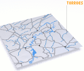 3d view of Torrões