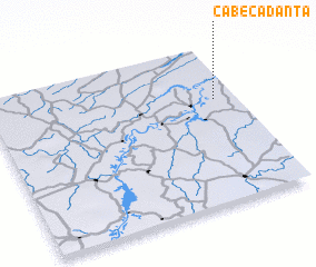 3d view of Cabeça Danta