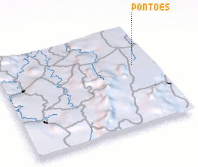 3d view of Pontões