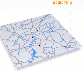 3d view of Baixa Fria