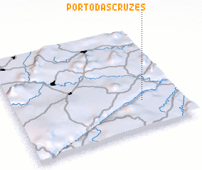 3d view of Pôrto das Cruzes