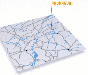 3d view of Pau-dʼÁgua