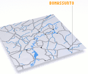 3d view of Bom-Assunto