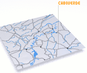 3d view of Cabo Verde