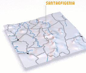 3d view of Santa Efigênia