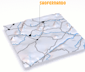 3d view of São Fernando