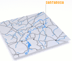 3d view of Santa Rosa