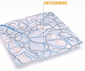 3d view of Saco Grande