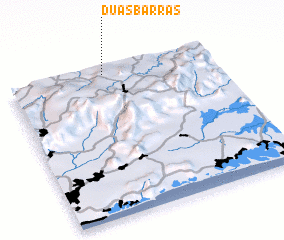 3d view of Duas Barras