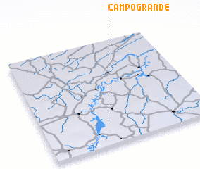 3d view of Campo Grande