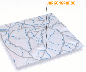 3d view of Vargem Grande