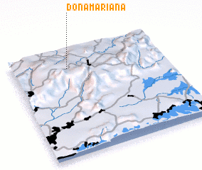 3d view of Dona Mariana