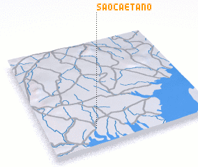 3d view of São Caetano