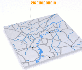 3d view of Riacho do Meio