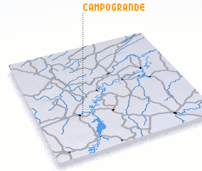 3d view of Campo Grande