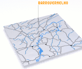 3d view of Barro Vermelho