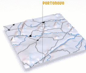 3d view of Pôrto Novo