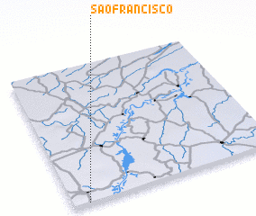 3d view of São Francisco