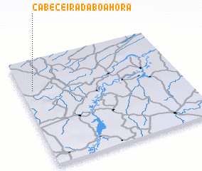 3d view of Cabeceira da Boa Hora