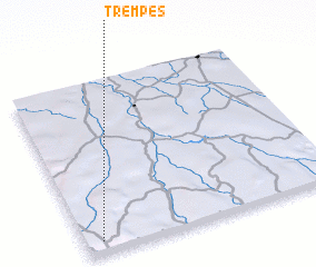 3d view of Trempes