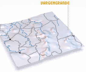 3d view of Vargem Grande