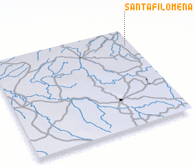 3d view of Santa Filomena