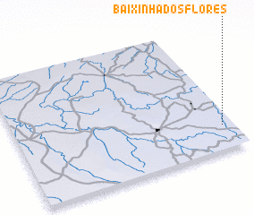 3d view of Baixinha dos Flores