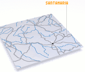 3d view of Santa Maria