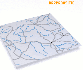 3d view of Barra do Sítio