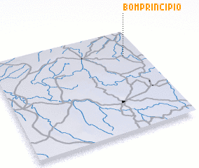 3d view of Bom Princípio