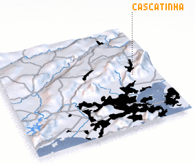 3d view of Cascatinha