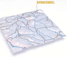 3d view of Dona Isabel