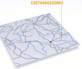 3d view of Centro dos Gomes